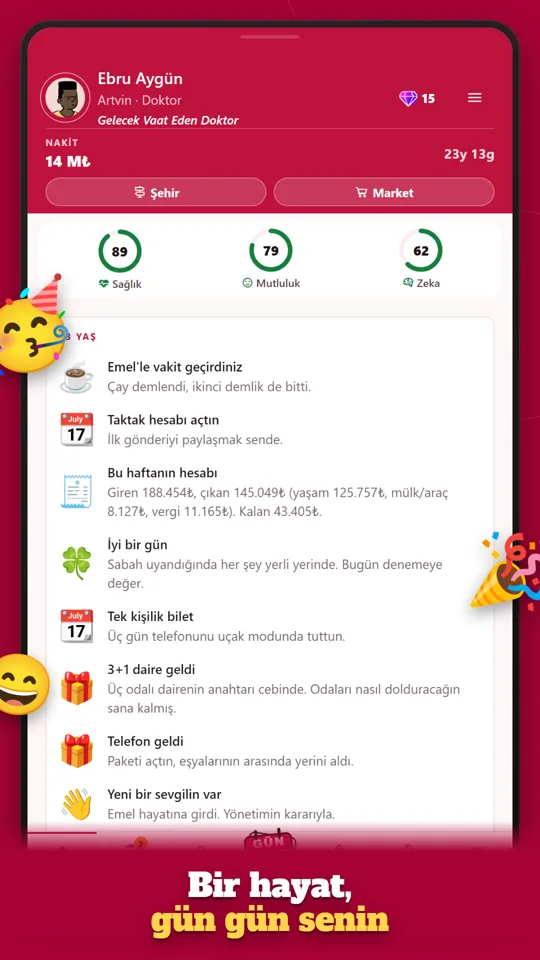 Günlük: yaşanan günlerin satırları